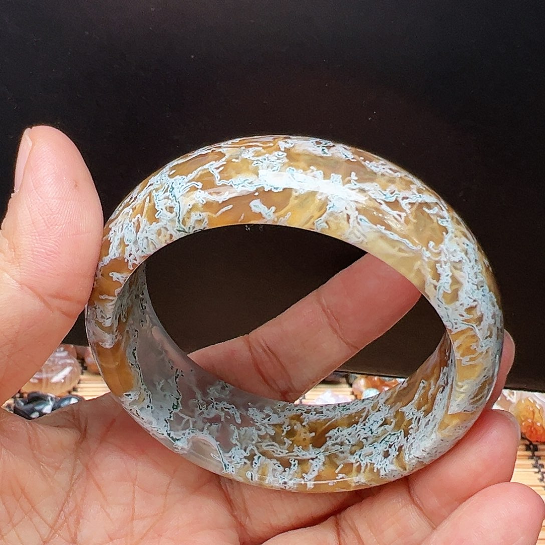 未镶嵌玛瑙/玉髓珠宝半成品