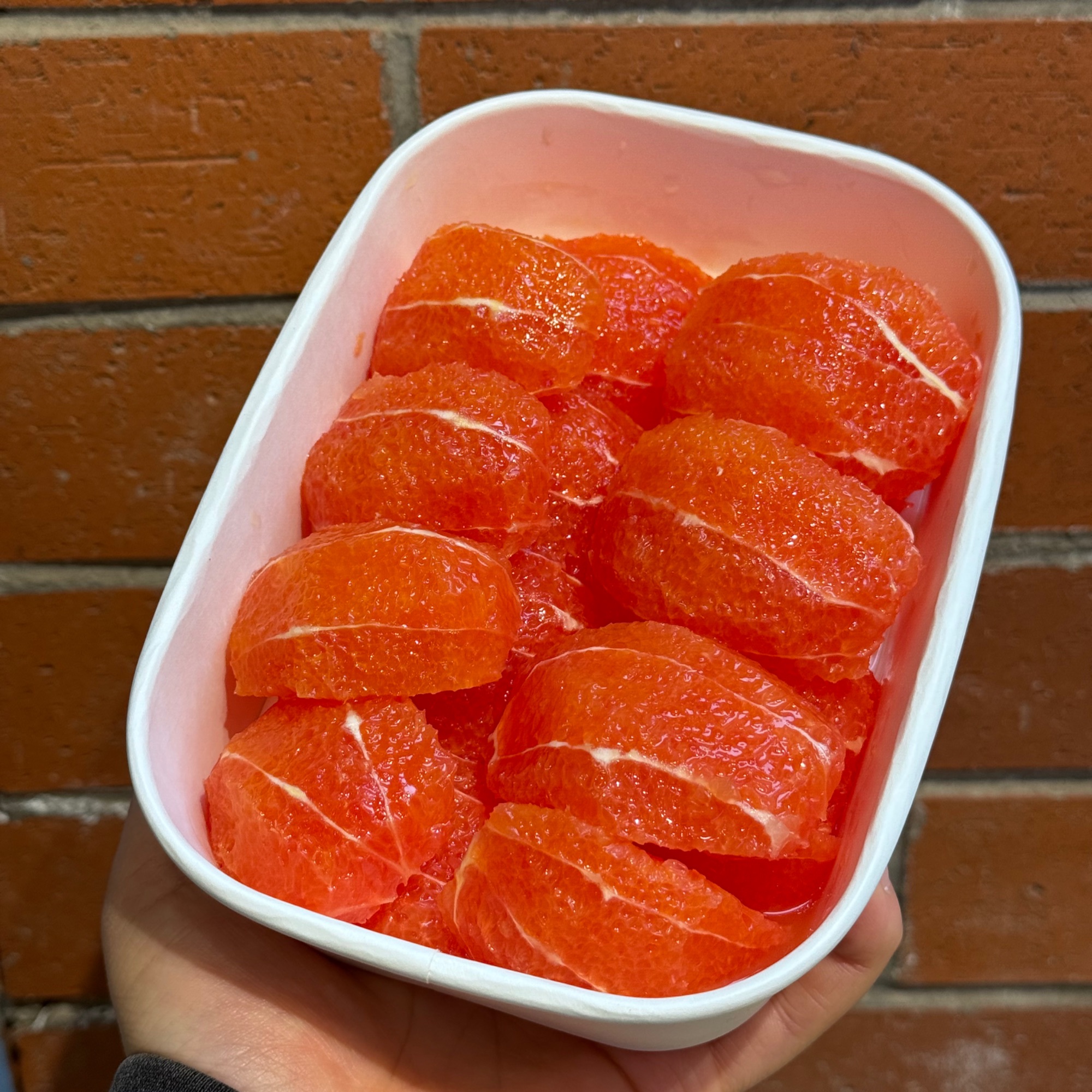 果切鲜血橙果切/盒500g鲜果切小时达水果鲜果切同城