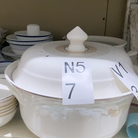 瓷一个汤煲带大汤勺n57