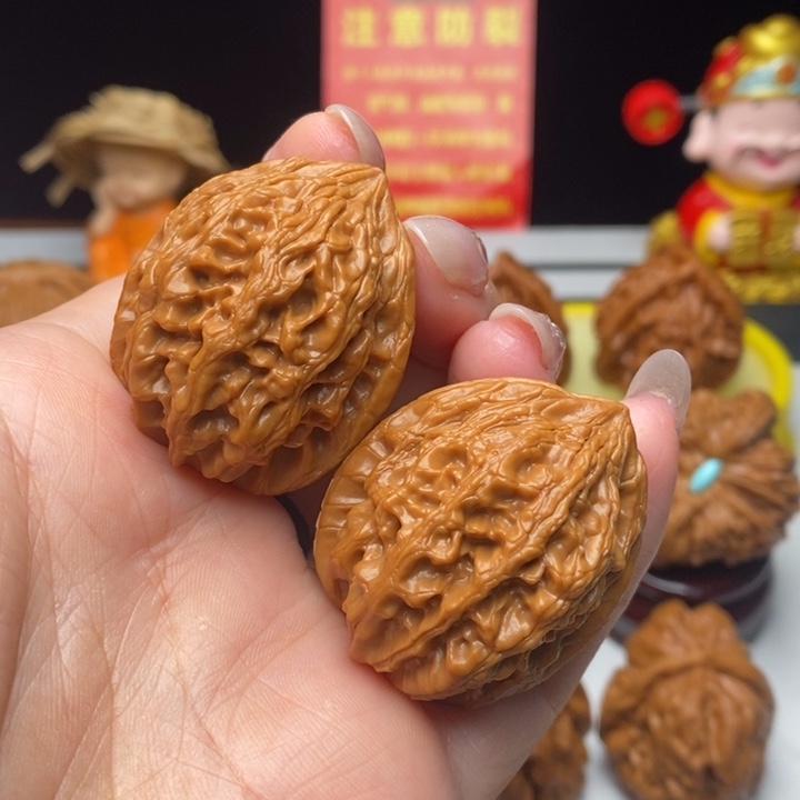 核桃文玩核桃大沽石33尺