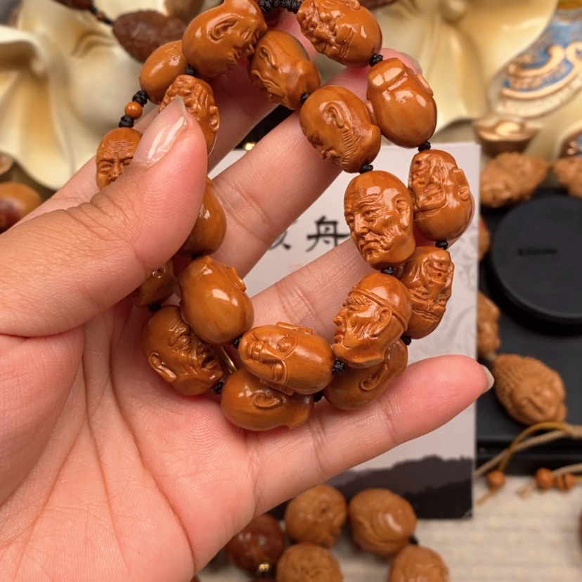 【闪购商品】橄榄核吊坠橄榄手工雕刻工艺