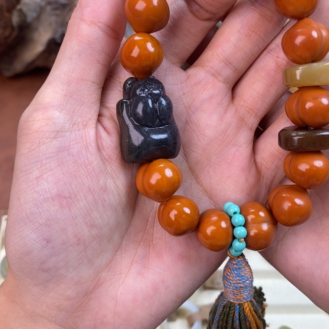 咿****和田玉未镶嵌颈饰