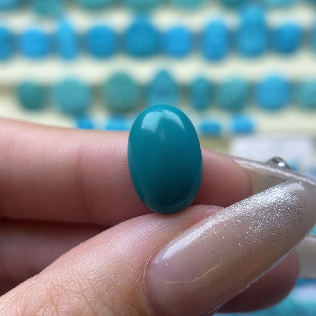 绿松石蛋面未镶嵌