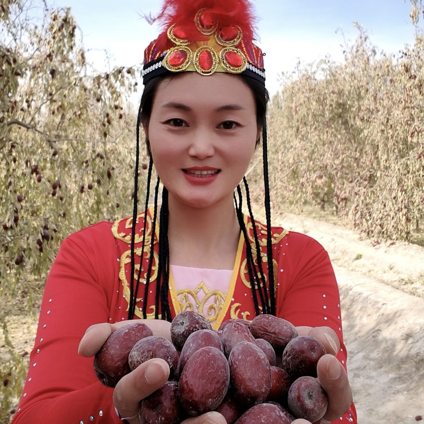 新疆红枣自然吊干灰枣皮薄肉厚枣香浓郁2025新枣新疆原产地直发