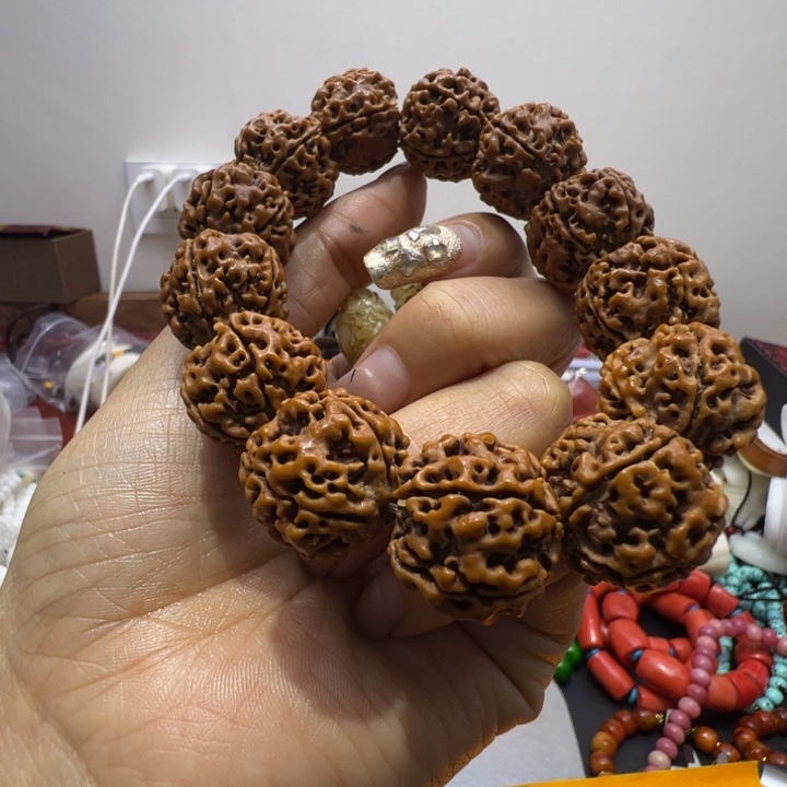 木质非金属孟白观音尖子