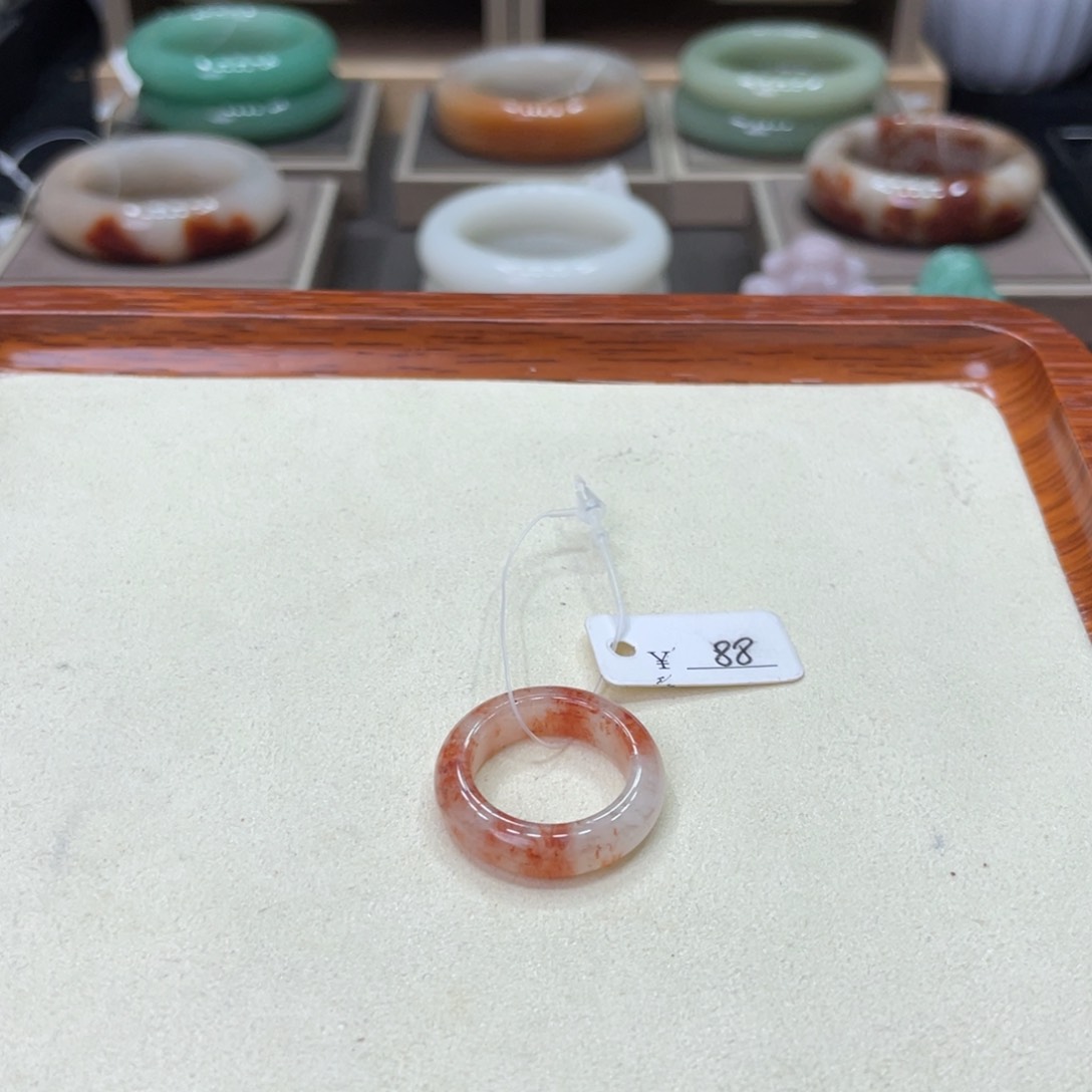 未镶嵌手镯石英质玉柚*~