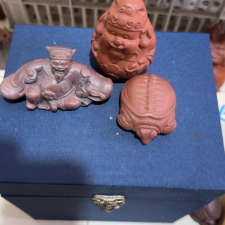 紫砂茶宠随*雕塑瑕疵瑕疵茶宠