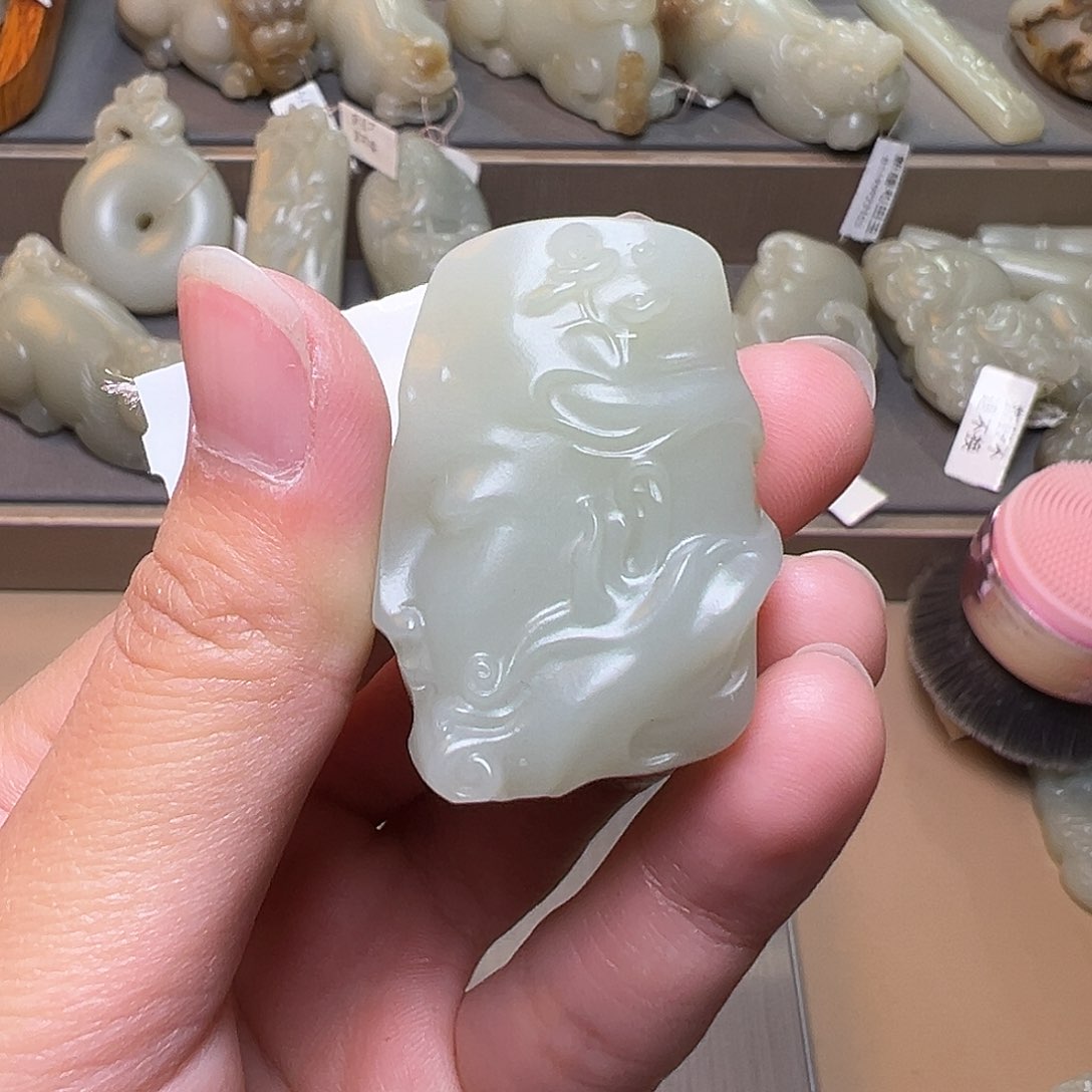 和田玉挂件未镶嵌