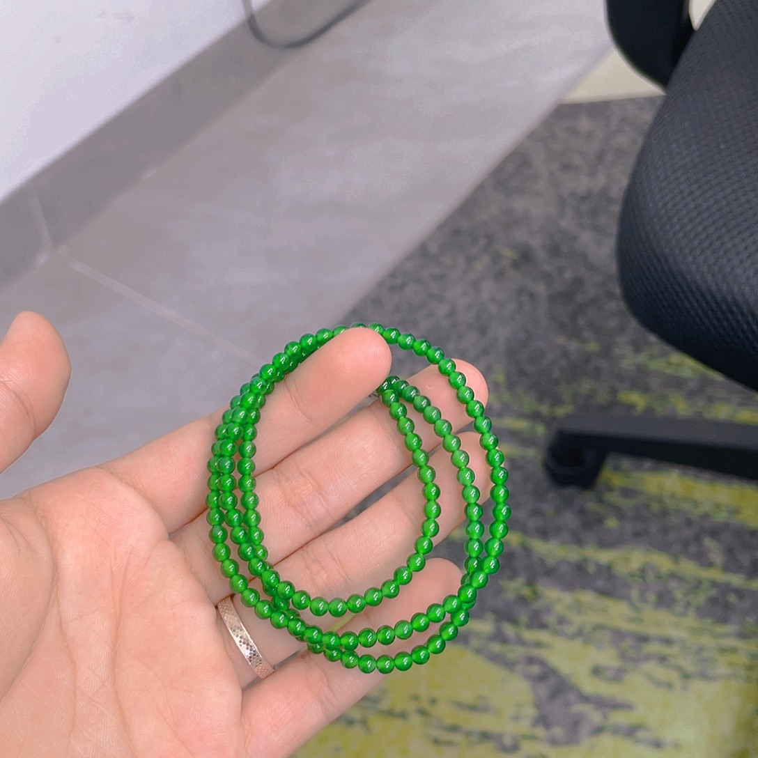 翡翠未镶嵌颈饰卡4