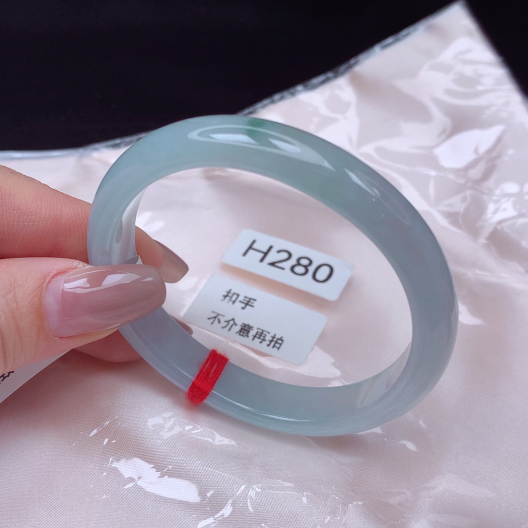 翡翠手镯未镶嵌手镯55贵妃