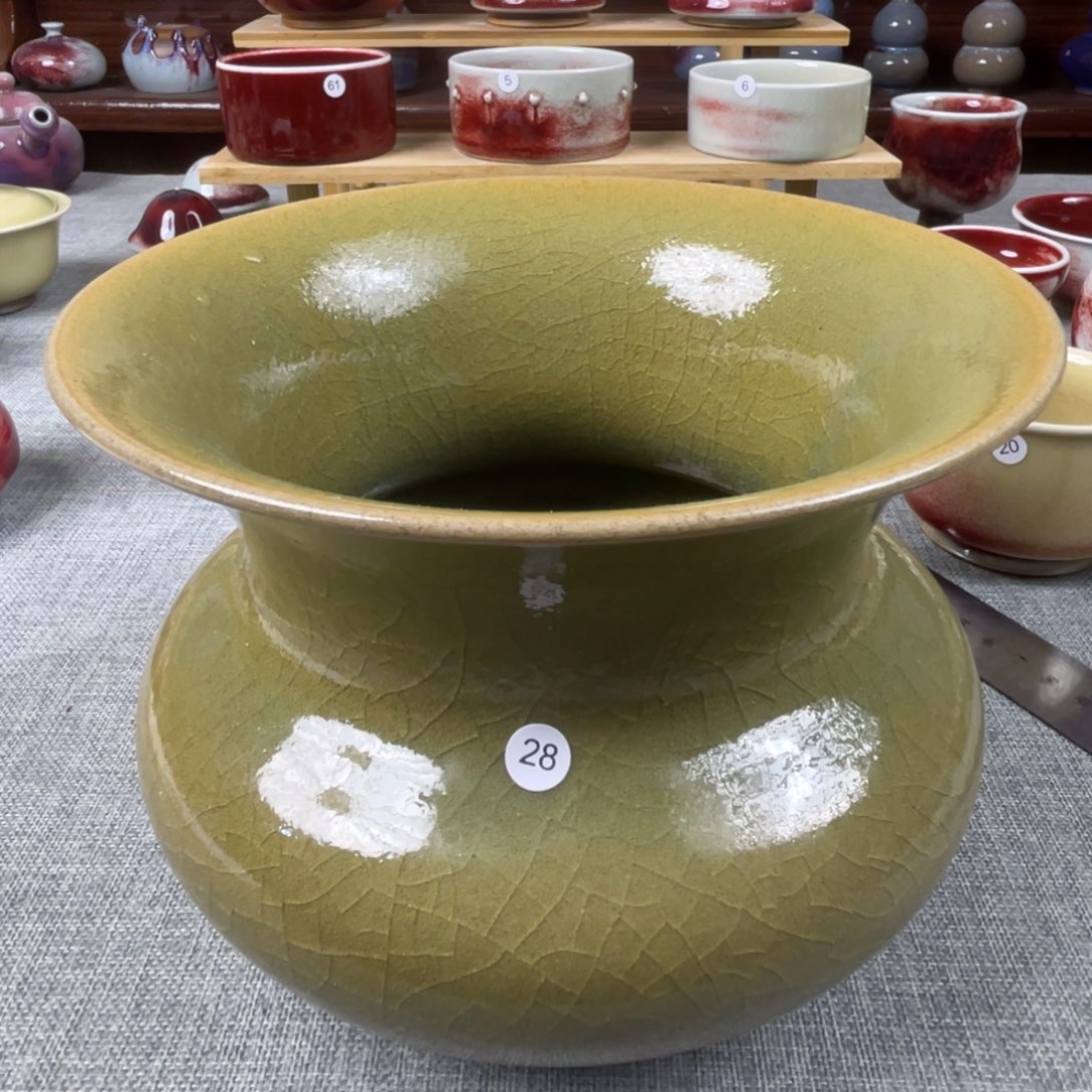 瓷片纯手工……纯手工制作……