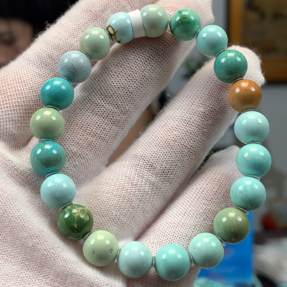 绿松石未镶嵌挂件