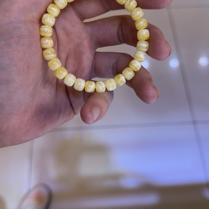 手链琥珀未镶嵌蜜蜡