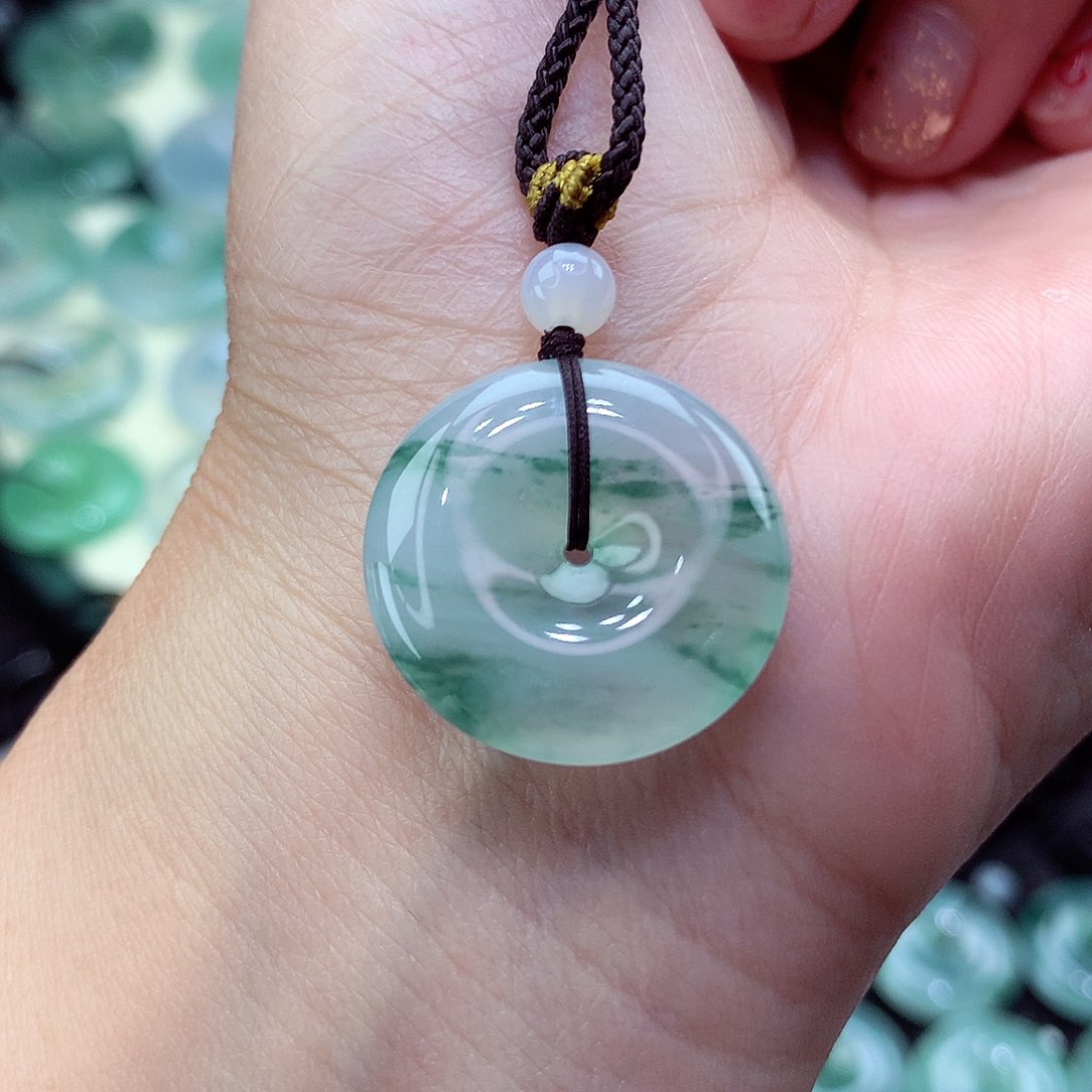 翡翠颈饰未镶嵌13翡翠21.6/5.0