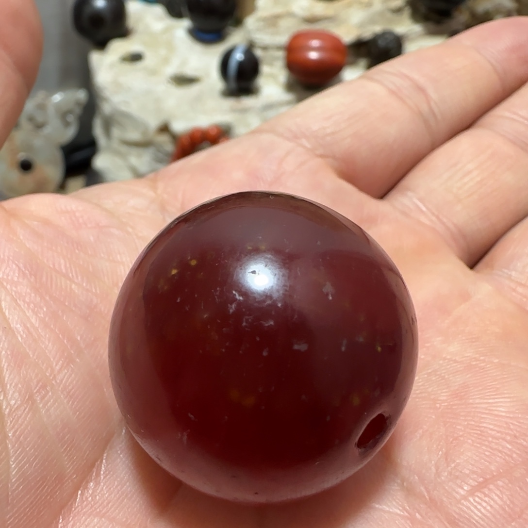 半***烟玻璃颈饰珠子吊坠珠子吊坠