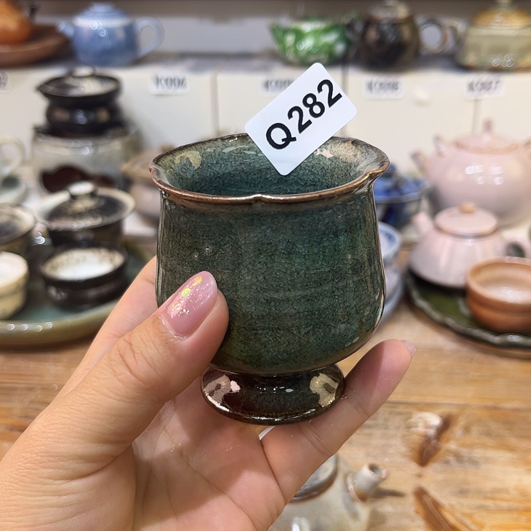 朱泥茶杯提*陶瓷艺术