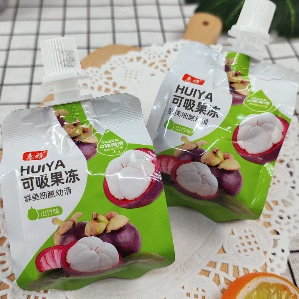 惠雅可吸果冻山竹味*18支