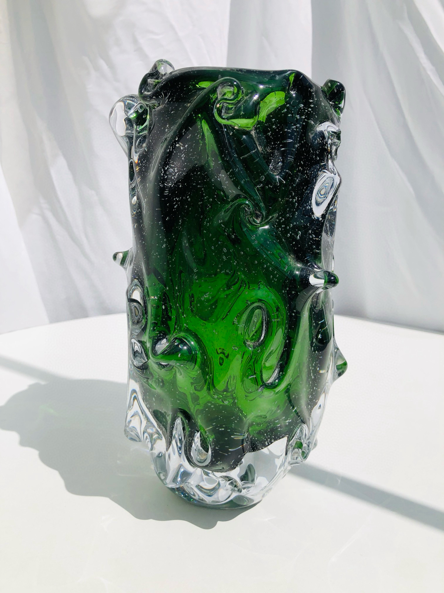 高颜值琉璃花瓶花器摆件