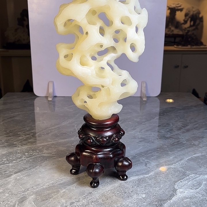 用***6奇石茶宠鱼缸文房摆件 