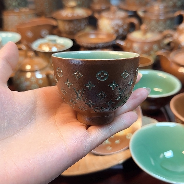 水***手工艺品琉璃龙泉手工制作工艺主人杯