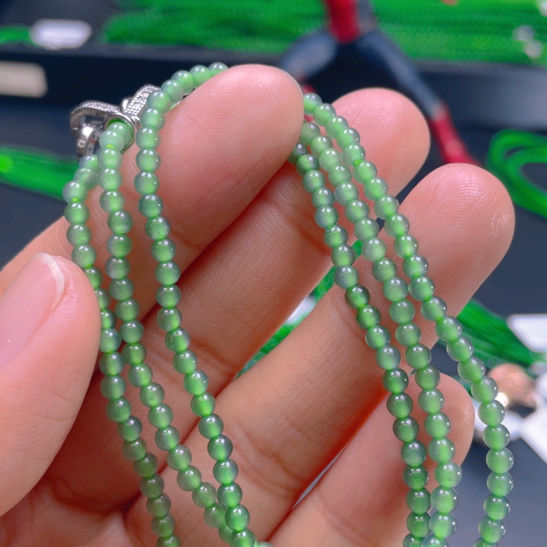翡翠项链未镶嵌，1