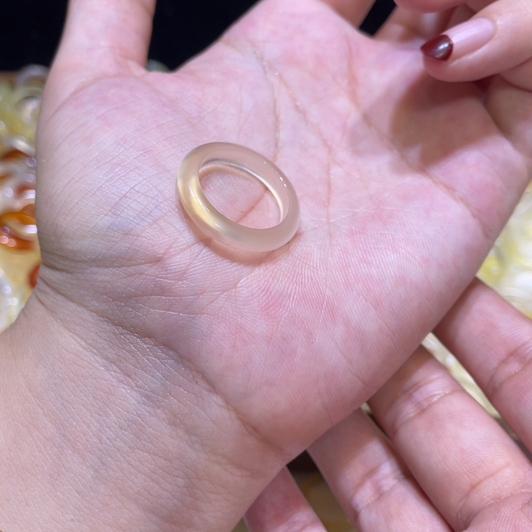 玛瑙/玉髓未镶嵌戒指539号港16