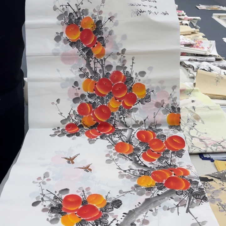 国画绘画手绘作品