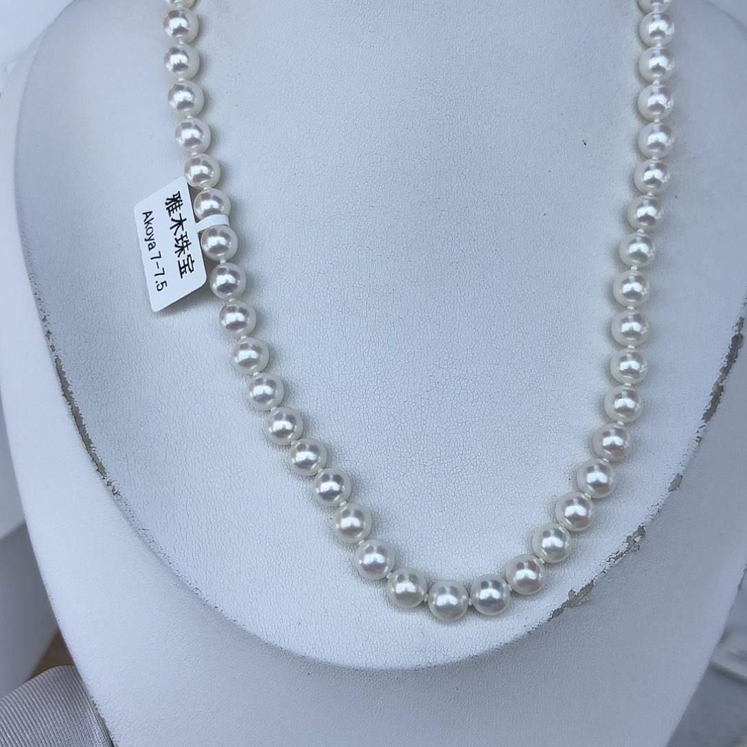 海水珍珠颈饰银S925镶嵌