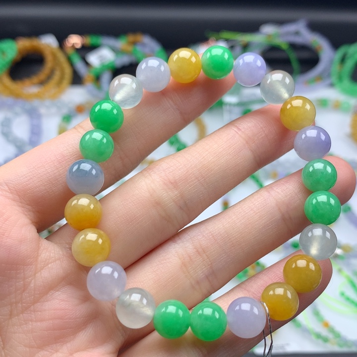 翡翠未镶嵌手镯卡