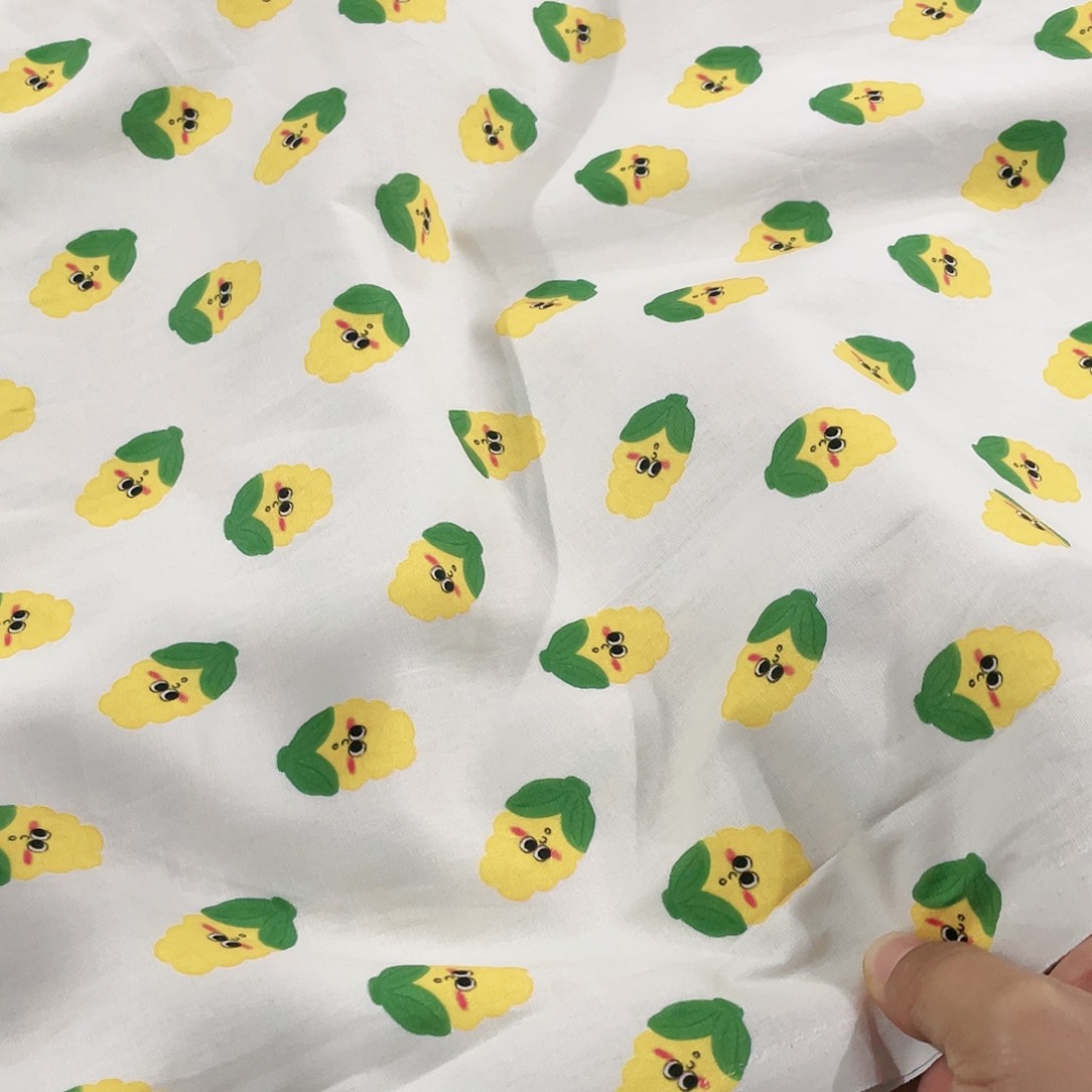 一米价纯棉平布1.1米宽果子布艺地块