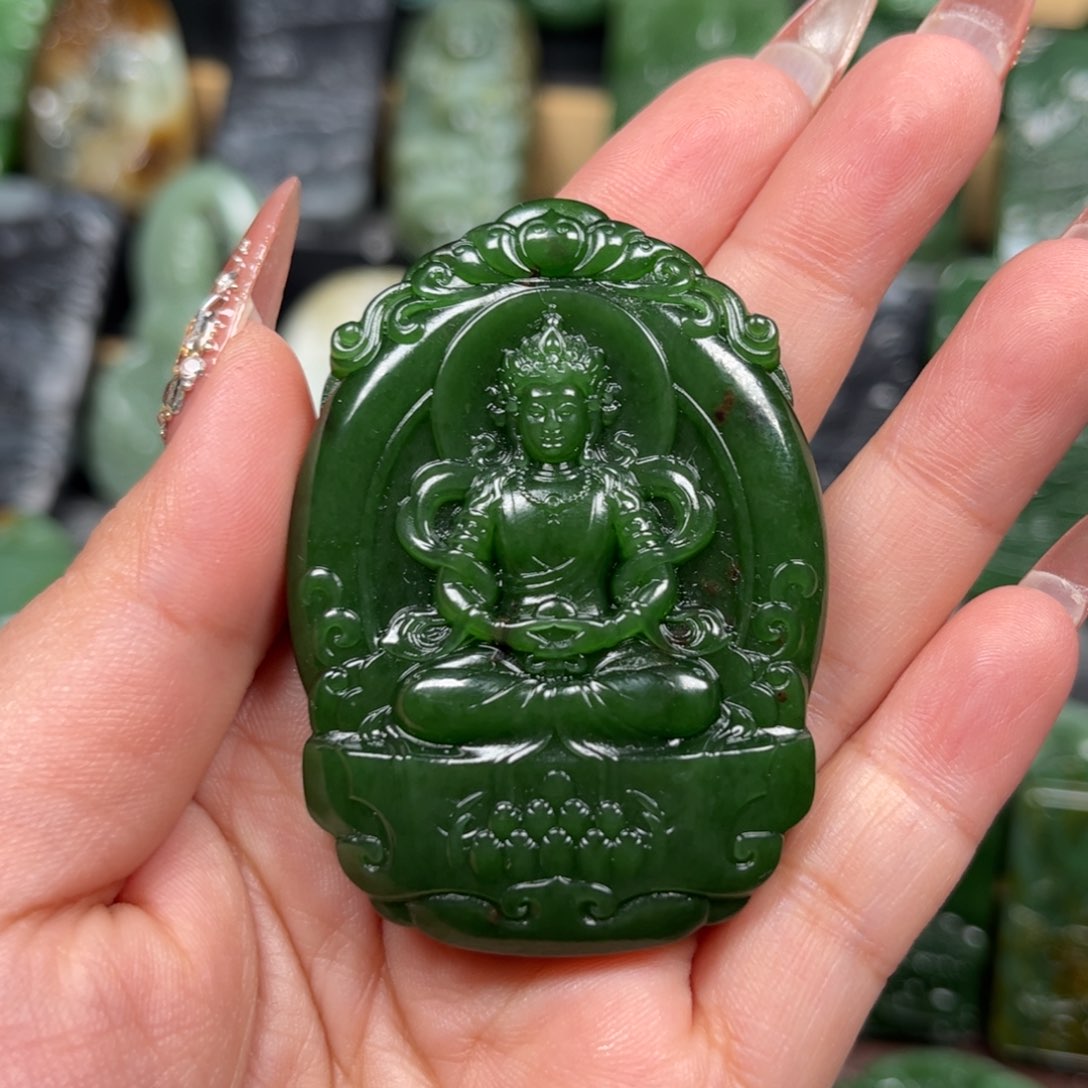 和田玉挂件未镶嵌