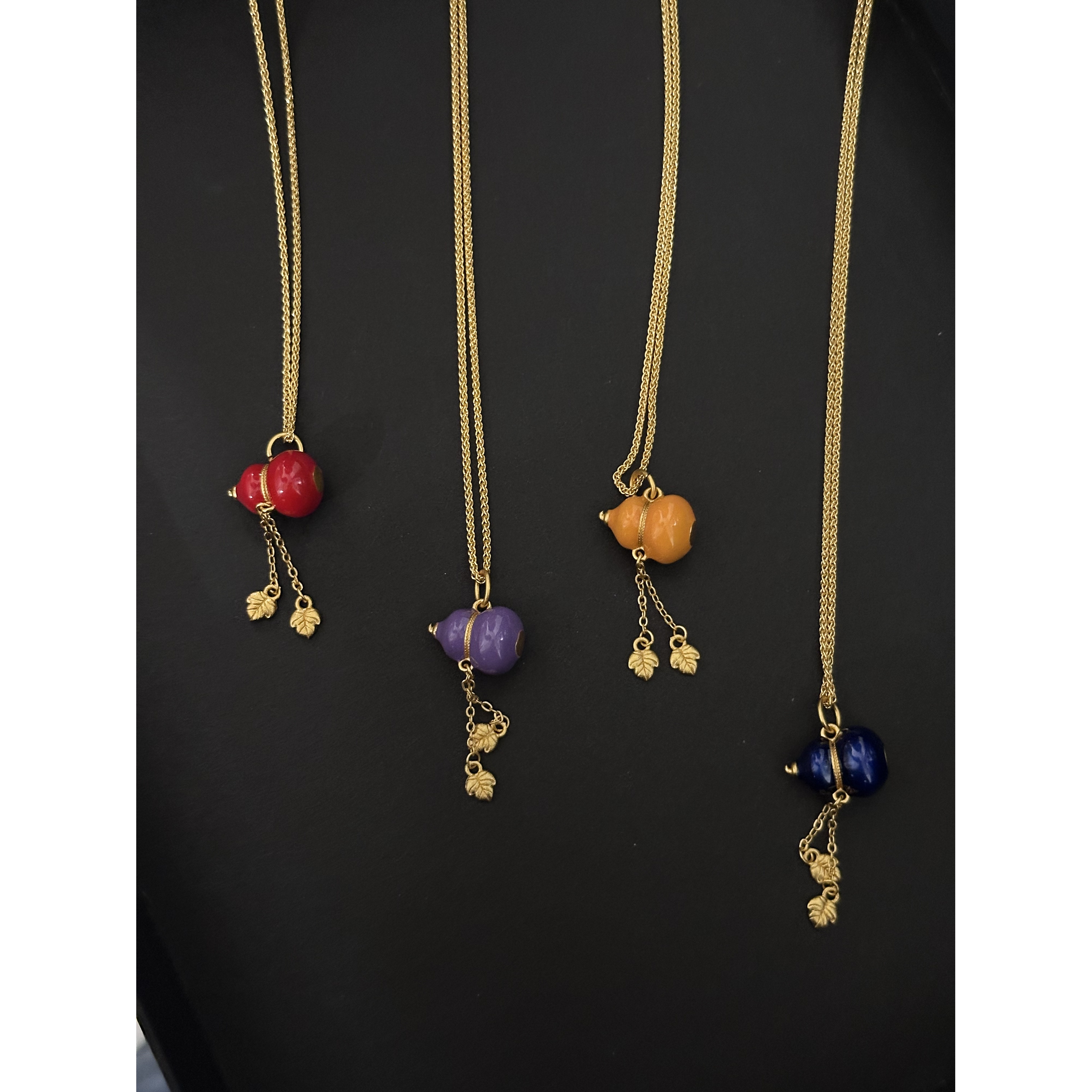 合金项链 25S 葫芦 福禄 项链 KK223