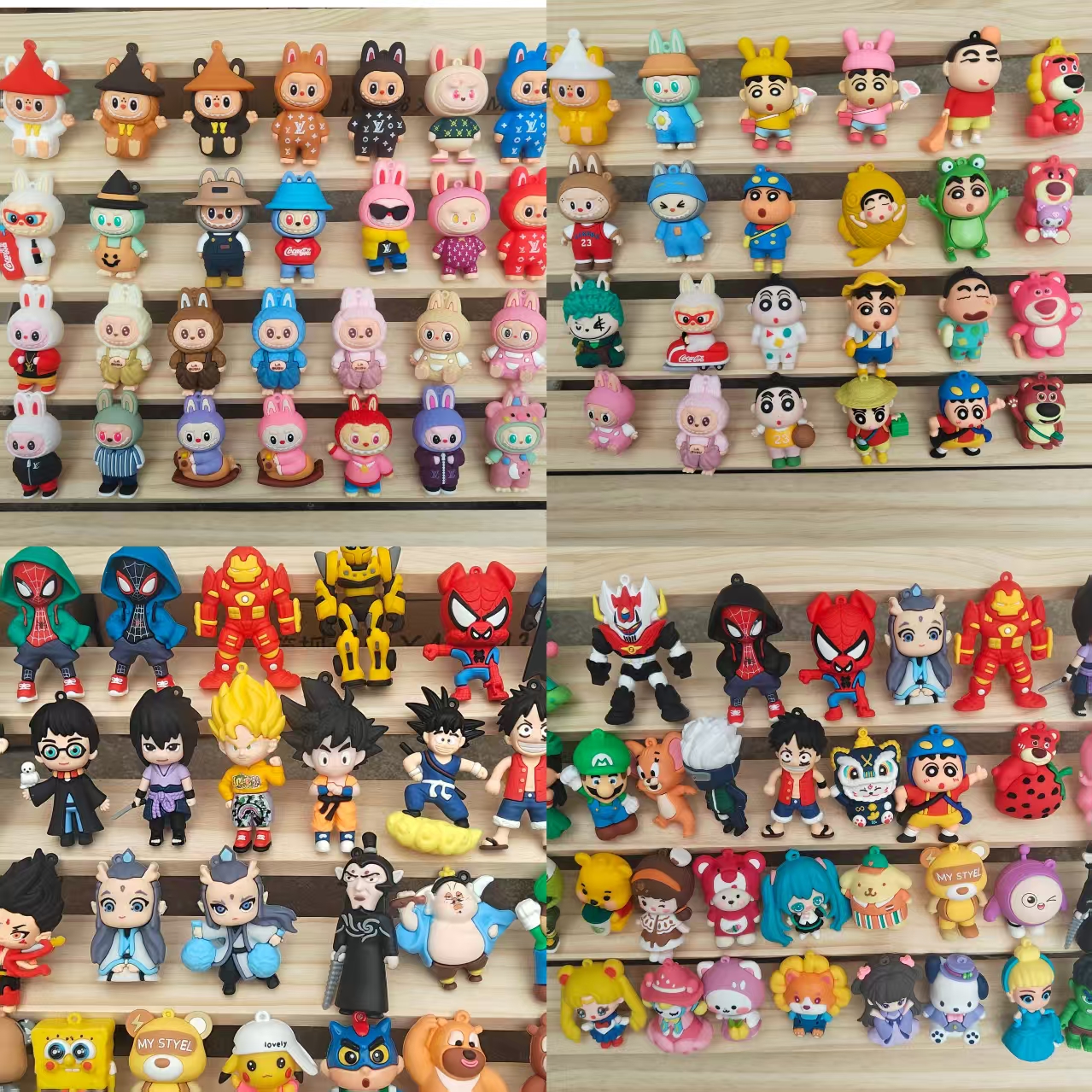 大号公仔混装立体玩偶可爱卡通玩具礼品