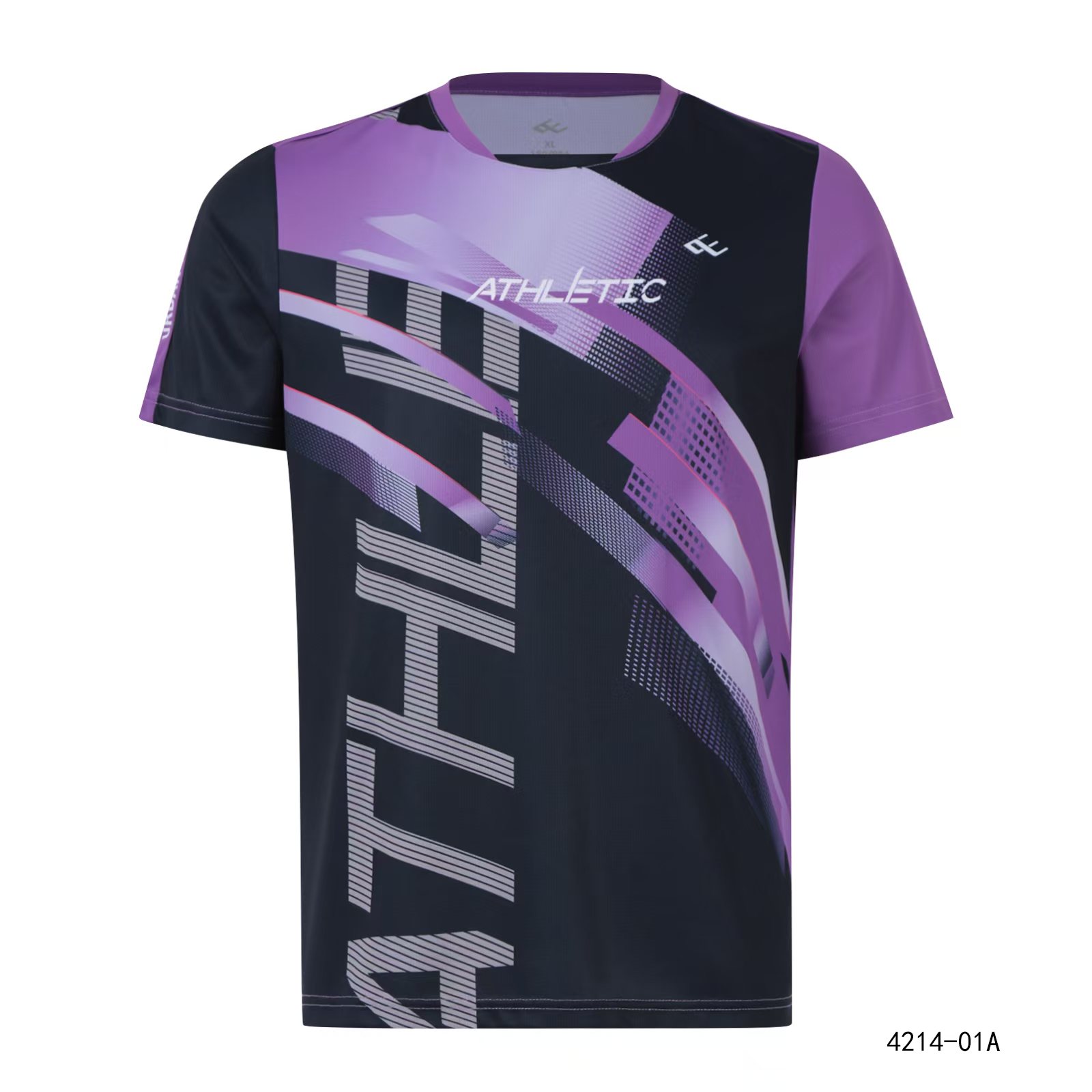 魏桥创业向尚运动男式体恤 速干面料紫色6264黄色6265