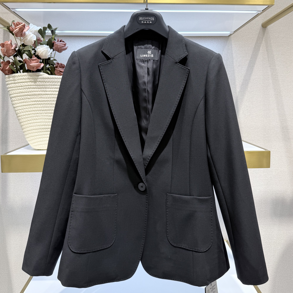 LINGZI/领姿气质时尚经典西服4101203