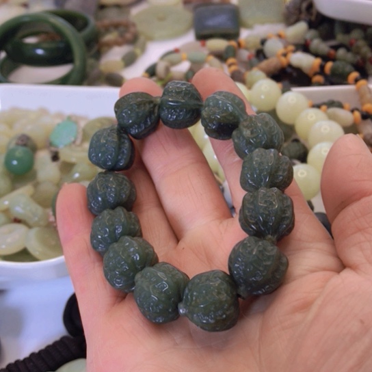 和田玉（糖玉）手链未镶嵌