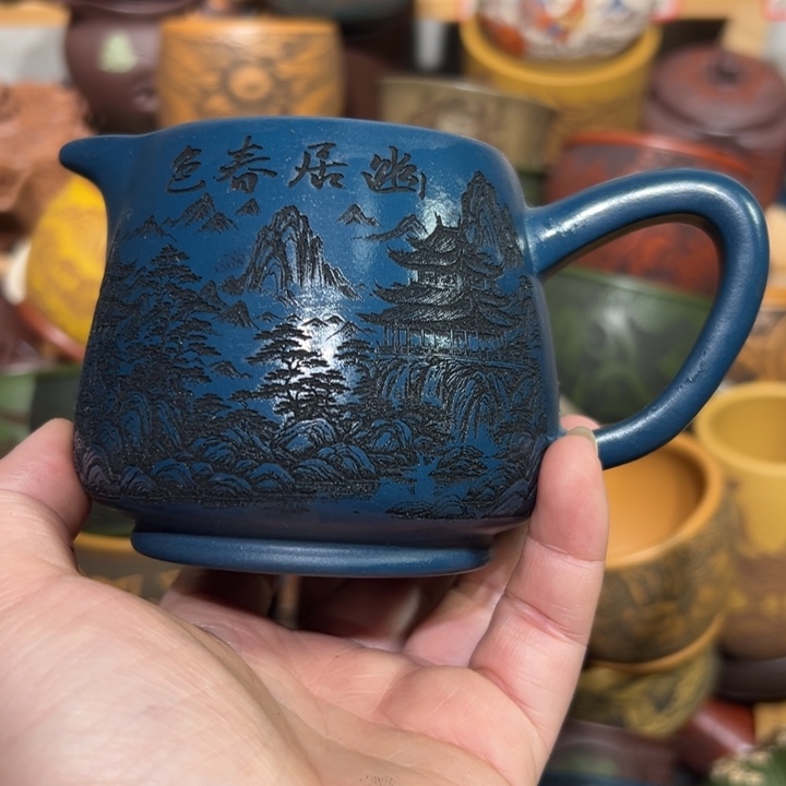 紫砂茶杯宜兴紫砂主人杯