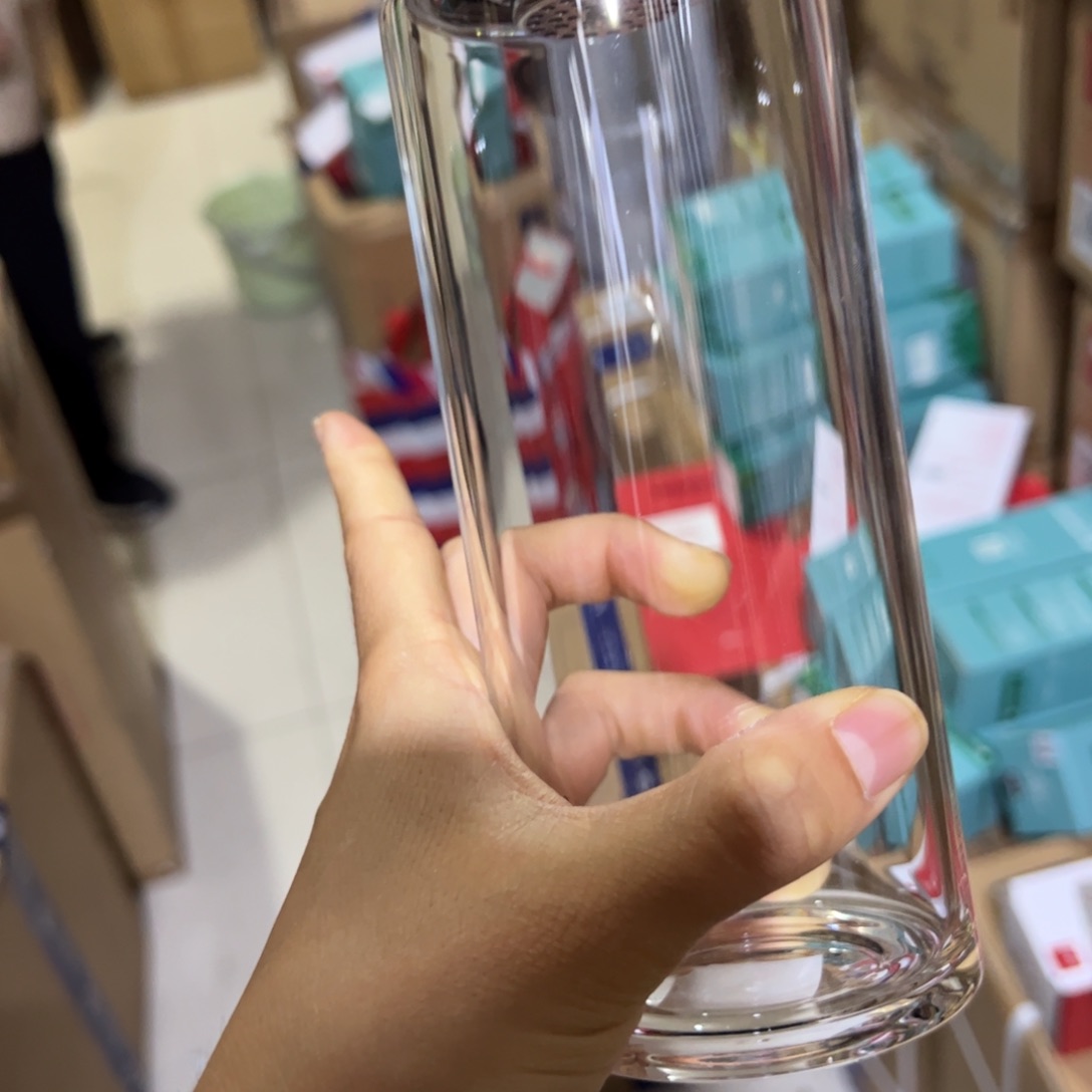 玻璃杯5305307721单层烫手玻璃杯➕杯套