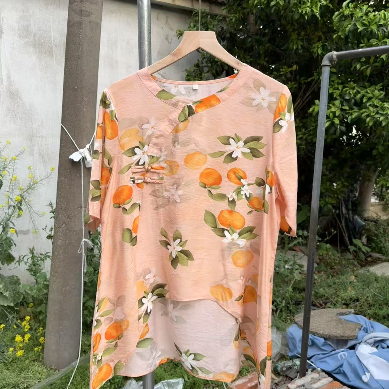 1011夏季洋气休闲圆领T恤