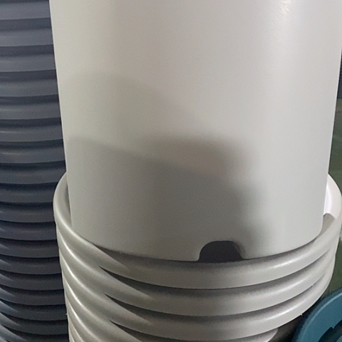 树脂四季9号微瑕灰白无托4个