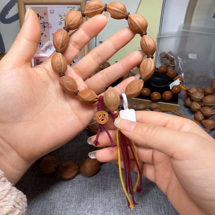 橄榄核手串/手链梅林铁核15.22