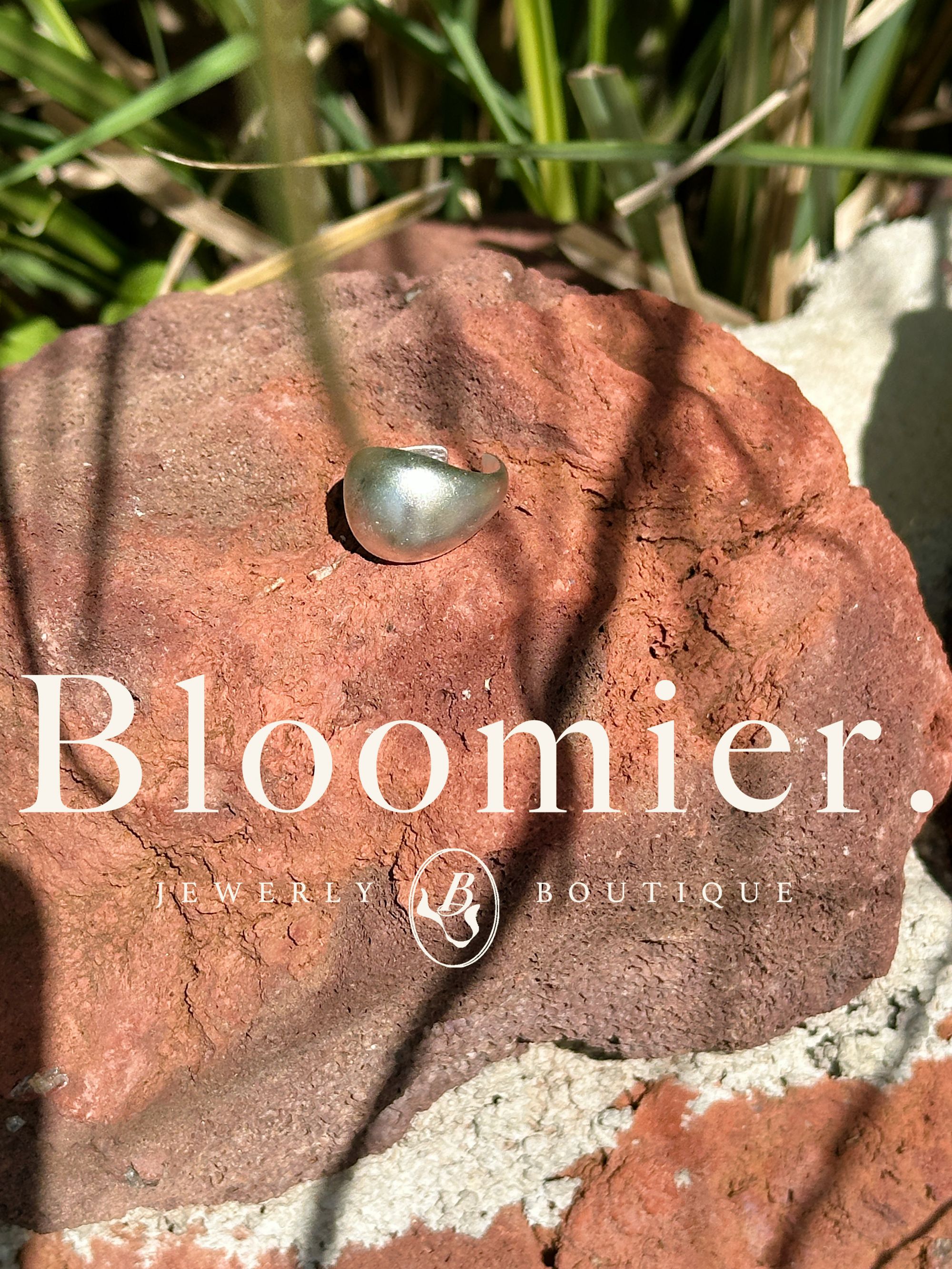925银戒指 【Bloomier】S925纯银 冬日午后泥鳅背戒指 开口可调节