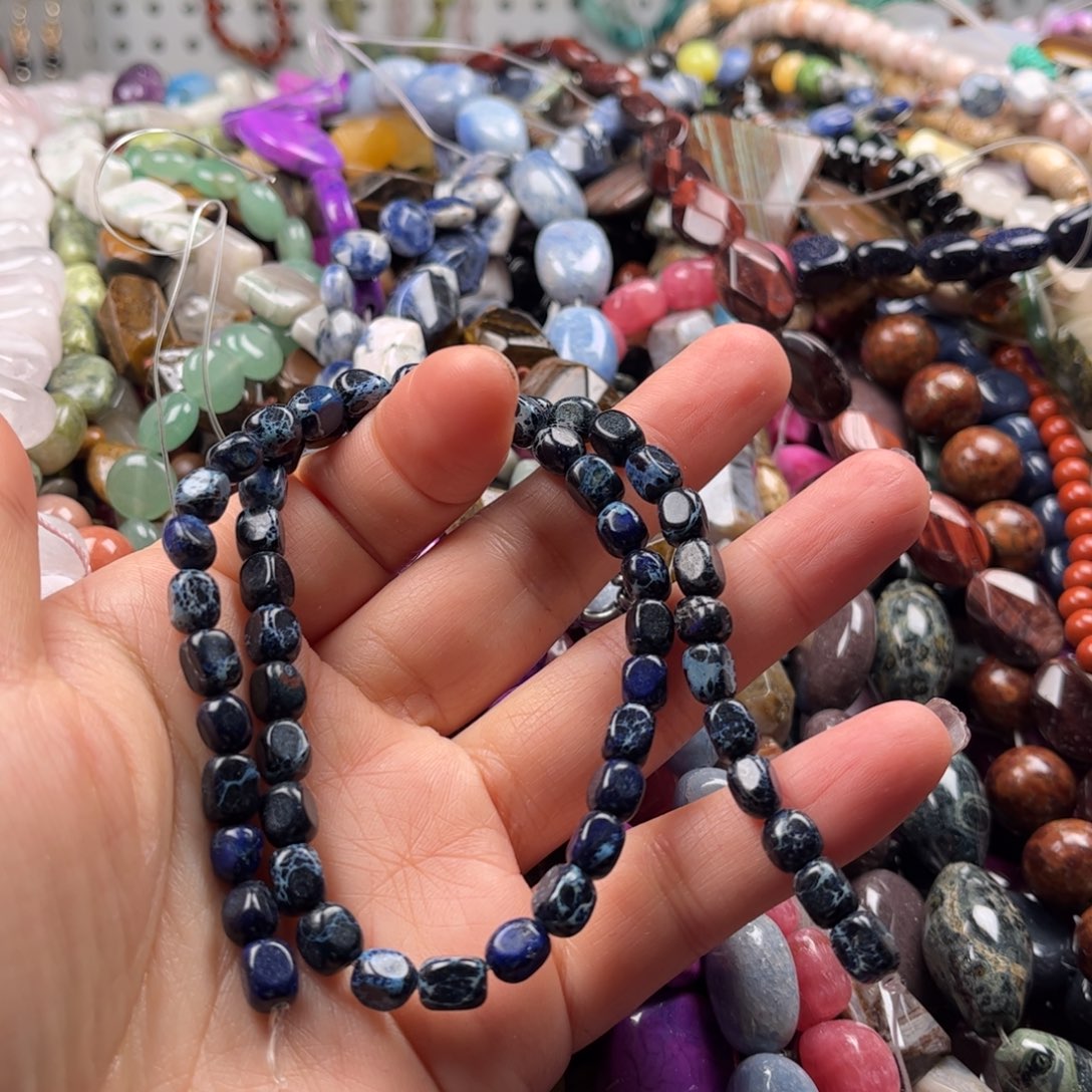 石英质玉珠宝奇石未镶嵌6*8