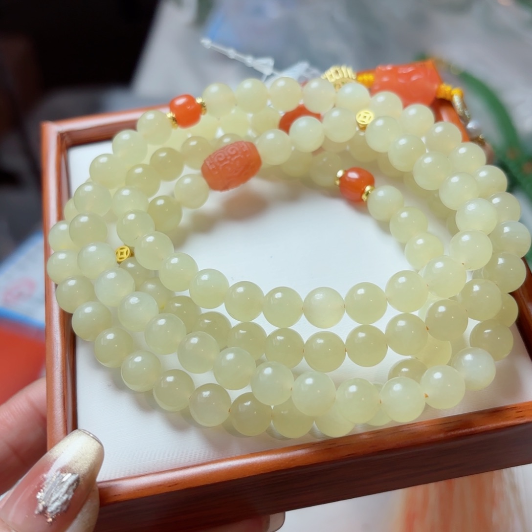 和田玉手链未镶嵌