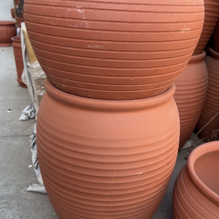 吴***姐紫砂花盆口35高50口40高30宜兴紫砂粗糙正常