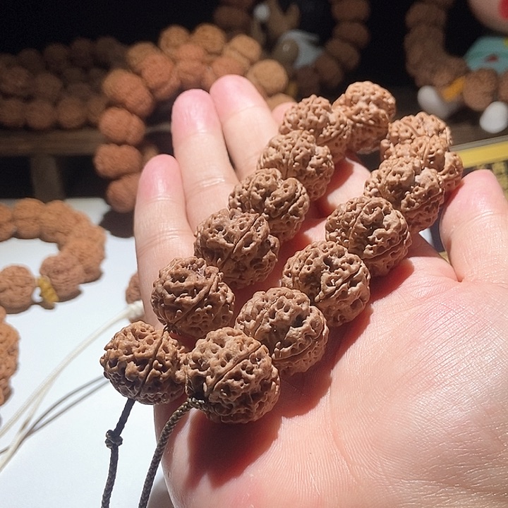 金刚菩提吊坠还***局私人订制原生态梅花21mm