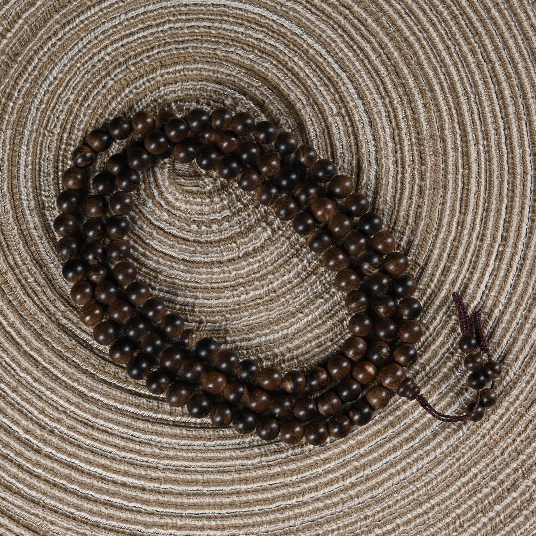 沉水级芽庄红土沉香0.8/108念珠