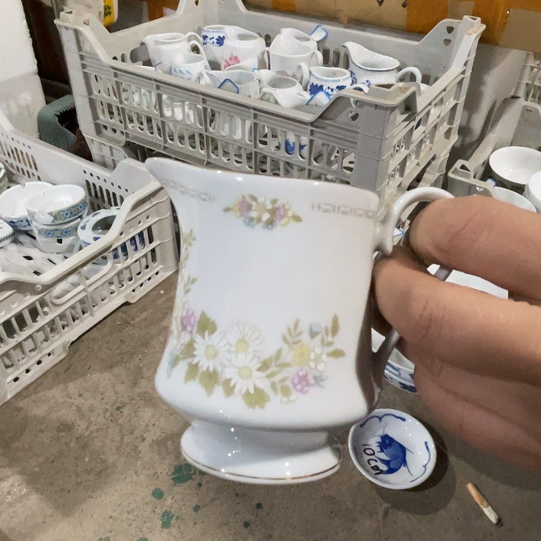 醴陵老厂瓷微瑕慎拍