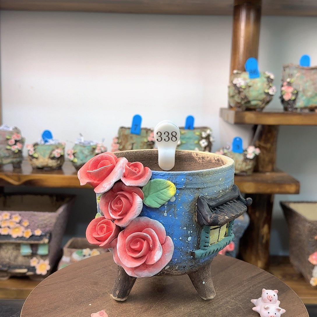 口径14左右，外高15左右.