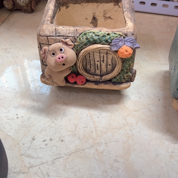 一***依嘻哈微瑕多肉花盆百搭